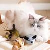 Automatic Sensing Moving Mouse Interactive Cat Toys Electronic Remote Squeaky Cat Toy For Kitten USB Rechargeable Pet Plush Toy