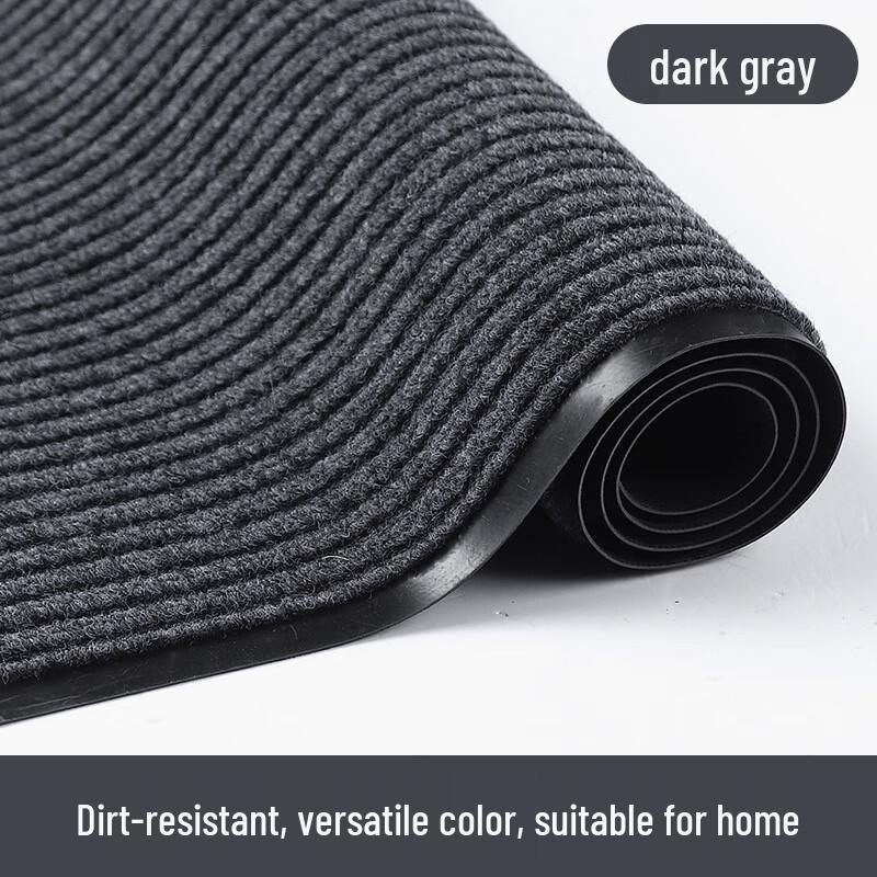 Bingyu BYlj-135 Double Stripe PVC Anti-slip Floor Mat 80x120cm
