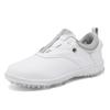 Professional Golf Shoes for Men Outdoor Leather Sneakers Big Size Black White Man Fashion Soft Golf Walking Shoes