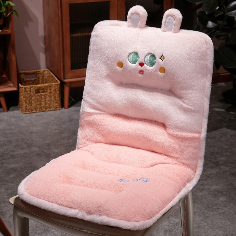 Cartoon Animal Imitation Rabbit Cat One-Piece Seat Cushion Office Seat Pillow Cushion Tatami Futon Seat Cushion