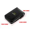 Carbon Fiber Credit Card Holder Men Wallets Anti Theft Wallet For Chevrolet Creation Corvette Cruze Lacetti Sonic Spark Sail 3