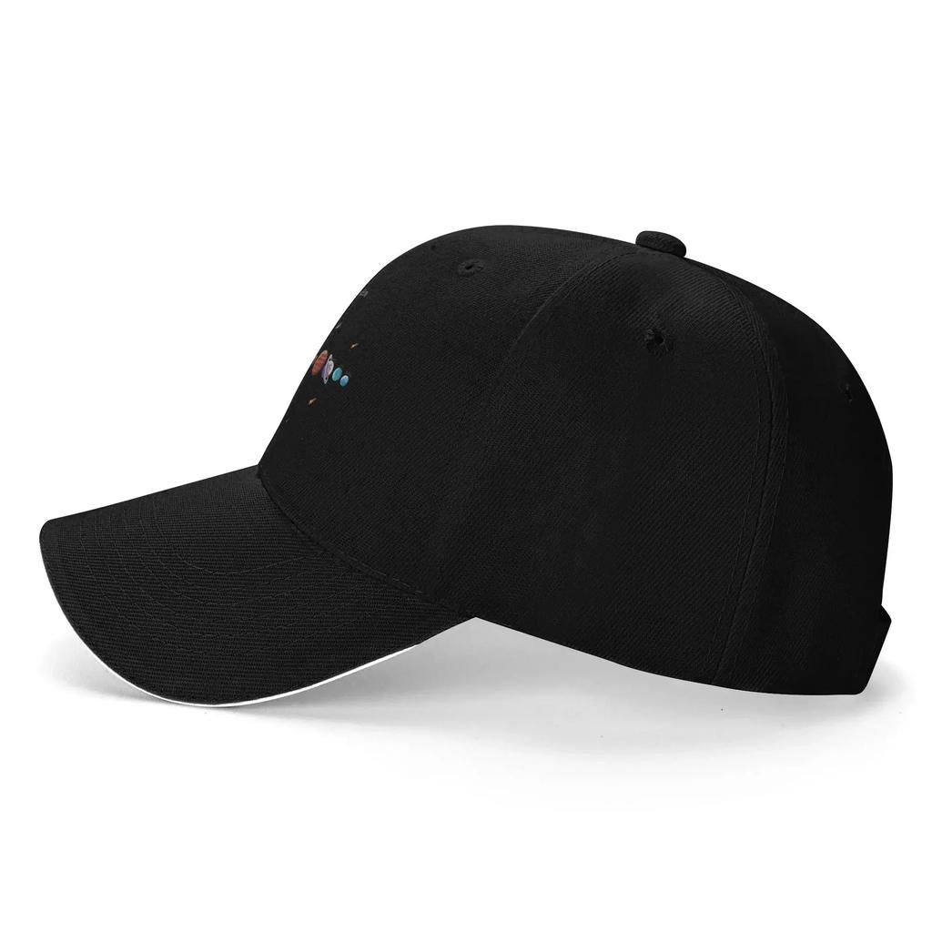 Solar System Planet Sun Baseball Cap Cartoon Stars Unisex-Teens Custom DIY Trucker Hat Summer Outdoor Dropshipping Snapback Cap