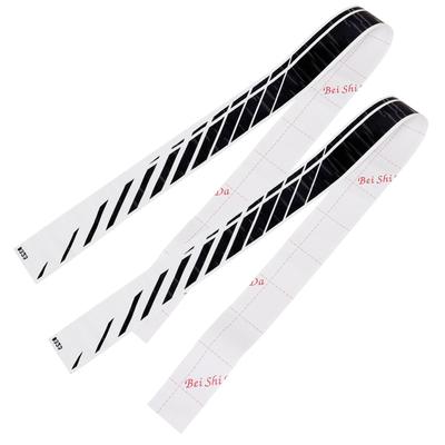 OSALADI 1 Set Side Skirt Sticker Protector Styling for Car Exterior Decoration Side Stripe Graphic Car Sticker PVC Black 2pcs