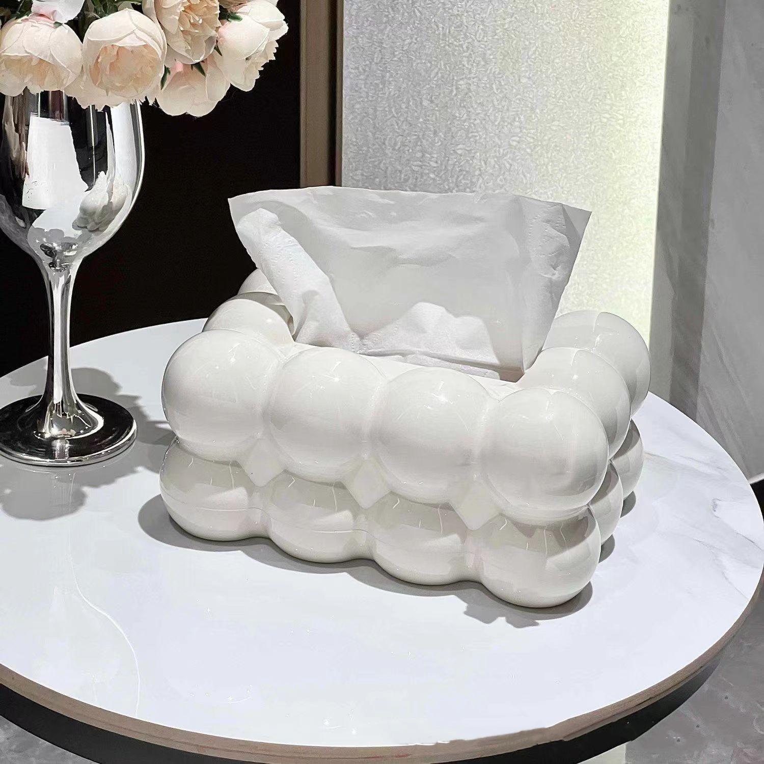 Скандинавский Светлый Люкс Высокая Красота Коробка для Салфеток Домашняя Гостиная Журнальный Столик Коробка для Хранения Салфеток Креативная Личность Прозрачная Бумага