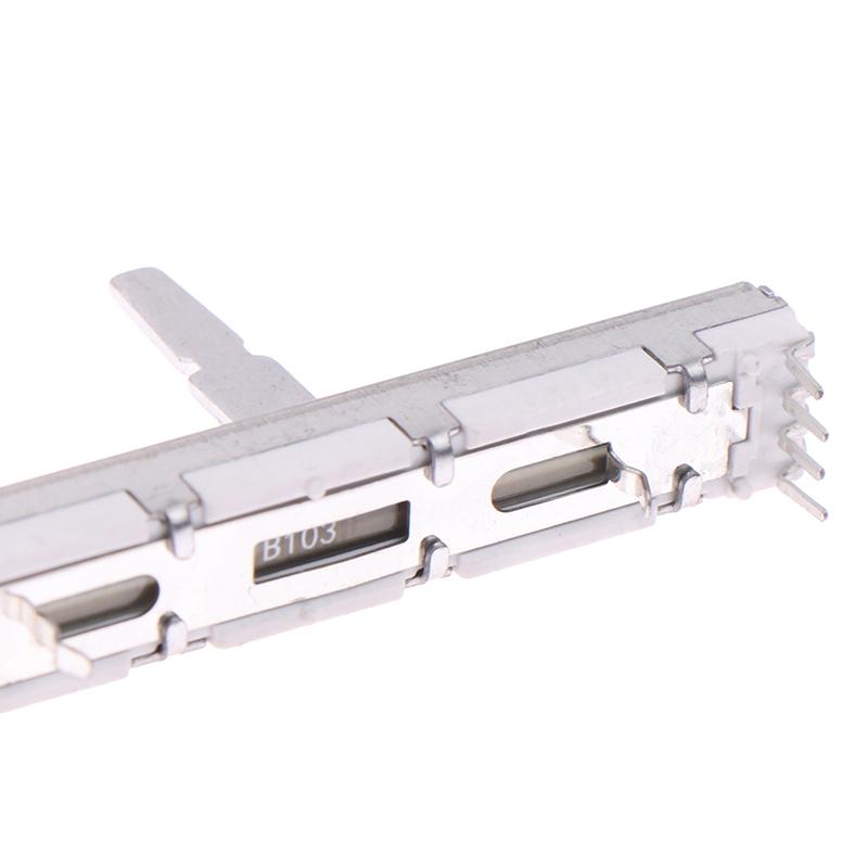 1 Pcs For 60Mm Djm 350 400 600 700 800 Push Fader Straight Slide Potentiometer Dj Mixer Stereo Fader Sliding Potentiometer