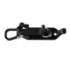 Shovel Mount for Roof Rack Metal Rubber Clamps Wall Mounting Brackets for Truck Boats Black