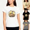 Damskjorta Western Cowgirl Grafisk T-shirt The Hell I Won't Slogan Tee Flera färger