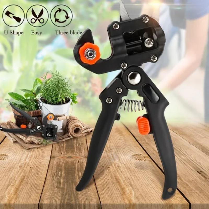 1SET Grafting Shears Scissor Fruit Tree Vaccination Multi-function Bud Cutter Gardening Tools