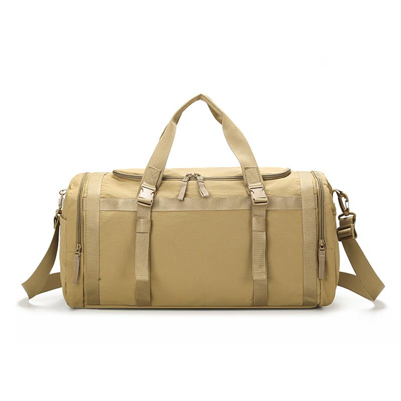 Leisure Sports Bag Dry Wet Separation Men's and Women's Fitness Bags Out Wearing Shoes and Hand-carrying Yoga Luggage Travel Bags