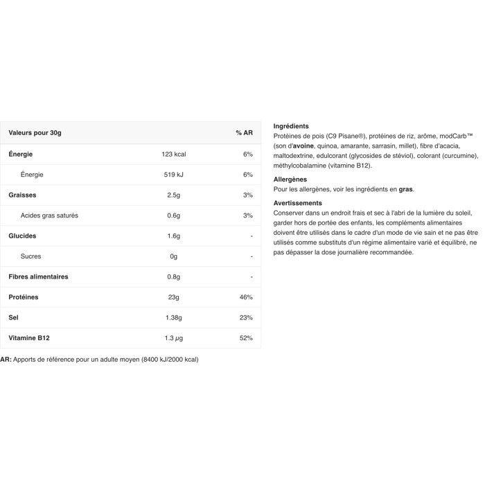 Weider Vegan Protein - Vegan Protein - Vanilla 750g