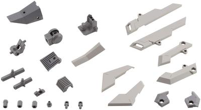 Kotobukiya Modellbausatz Zubehör Mecha Supply 17 D Gesamtlänge 86mm Plastikmodell M.S.G Ex-Rüstung ca.. Nicht maßstabsgetreu