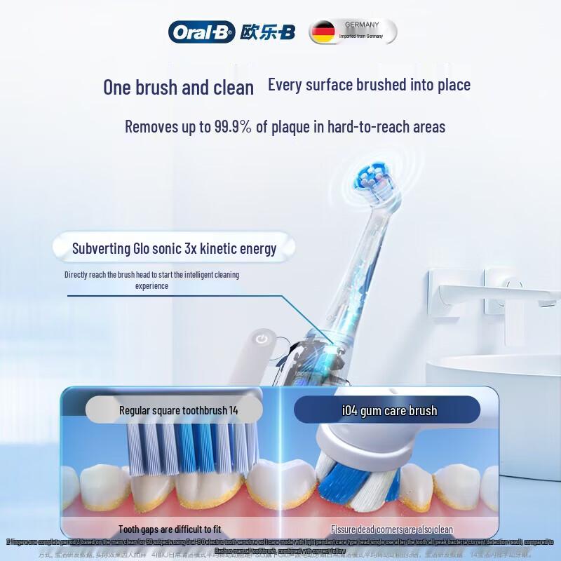Oral-B iO4 Smart Clean Magnetic Electric Toothbrush