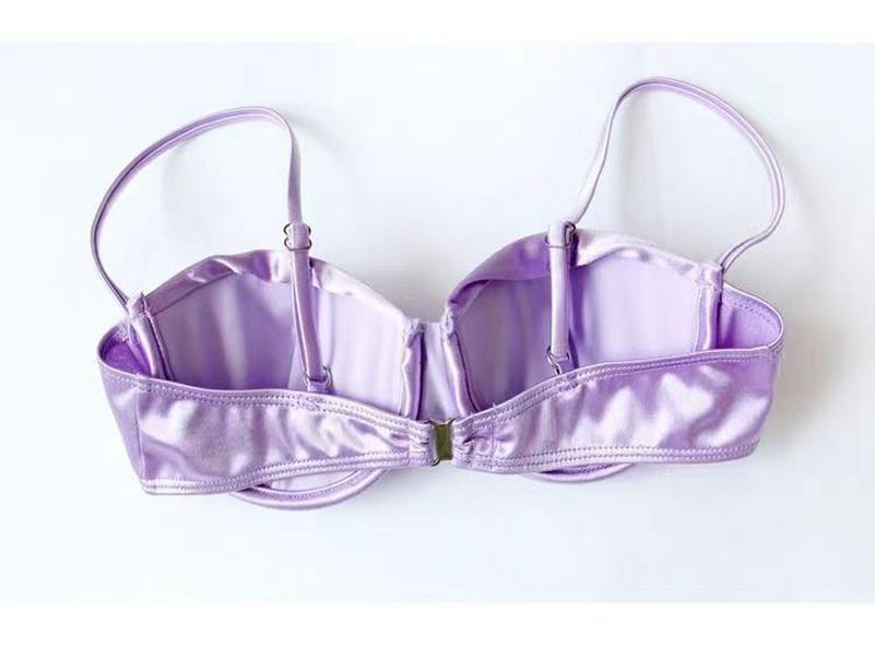 Thai-Style Glamorous High-Shine Hot Girl Swimsuit Bikini with Hip-Hugging Skirt