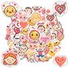 Playful Cute Faces Decals Whimsical Emotions Teacher Reward Stickers Stickers For Phone Fridge Car Sticker