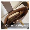 IELGY Women's High-end Mobile Phone Bag Frosted Shoulder Crossbody Bag