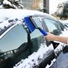 Ice Scrapers for Car Windshield 2 In 1 Snow Scraper and Brush Ergonomic Foam Grip Snow Cleaner for Car Window Ice Scraper 43cm