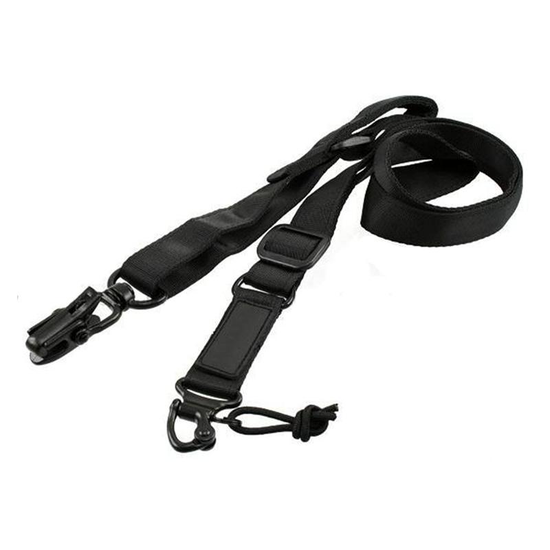Adjustable MS2 Tactical Sling-Secure Single-Point Safety Strap With Hook For Hunting Training Sport Outdoor Adventures