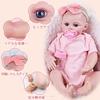 ROERHE Reborn Baby Vinyl Baby Realistic Cloth Perfect for Parenting Doll Therapy Doll, Doll, Girl, Body, 45cm, Newborn, Practice, Gift,