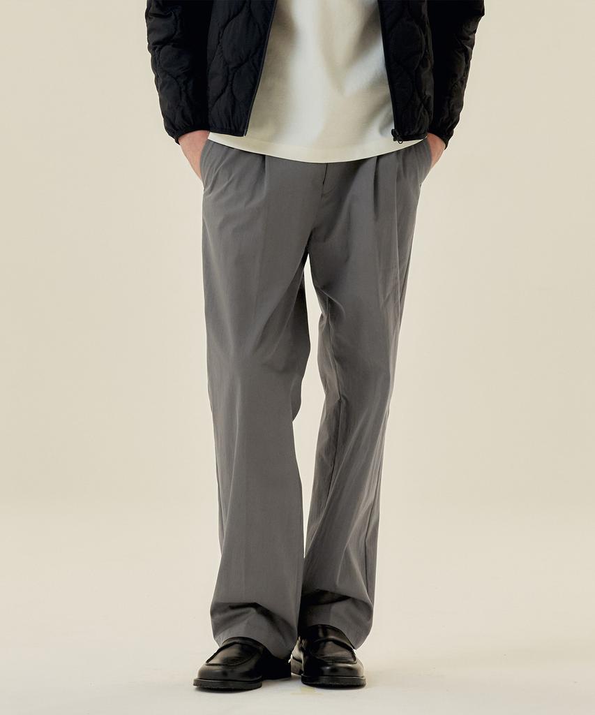MINDBRIDGE Wide One-Pleat Adjust Pants
