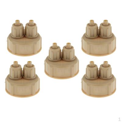 5x Aquarium Fish Tank Carbon Dioxide DIY Reactor With Bottle Cap
