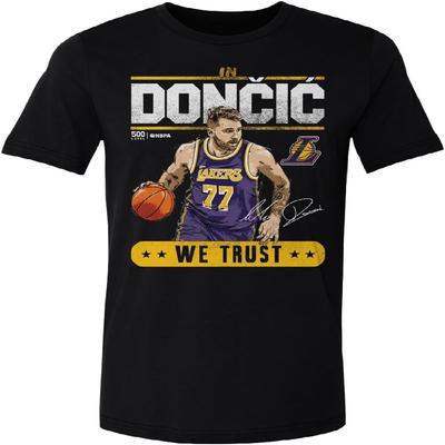 500 LEVEL Tričko Luka Dončić Los Angeles Lakers - Luka Dončić Los Angeles Lakers Důvěra