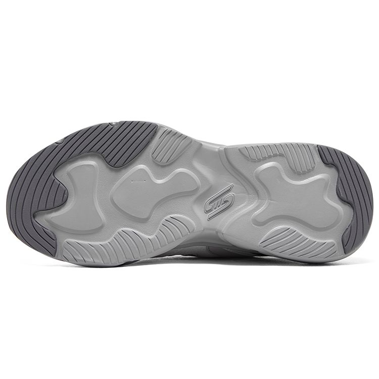 Skechers DLites Comfort Lightweight Low-Top Lifestyle Casual Shoes Women Sneakers White Black Purple 117365-BKMT
