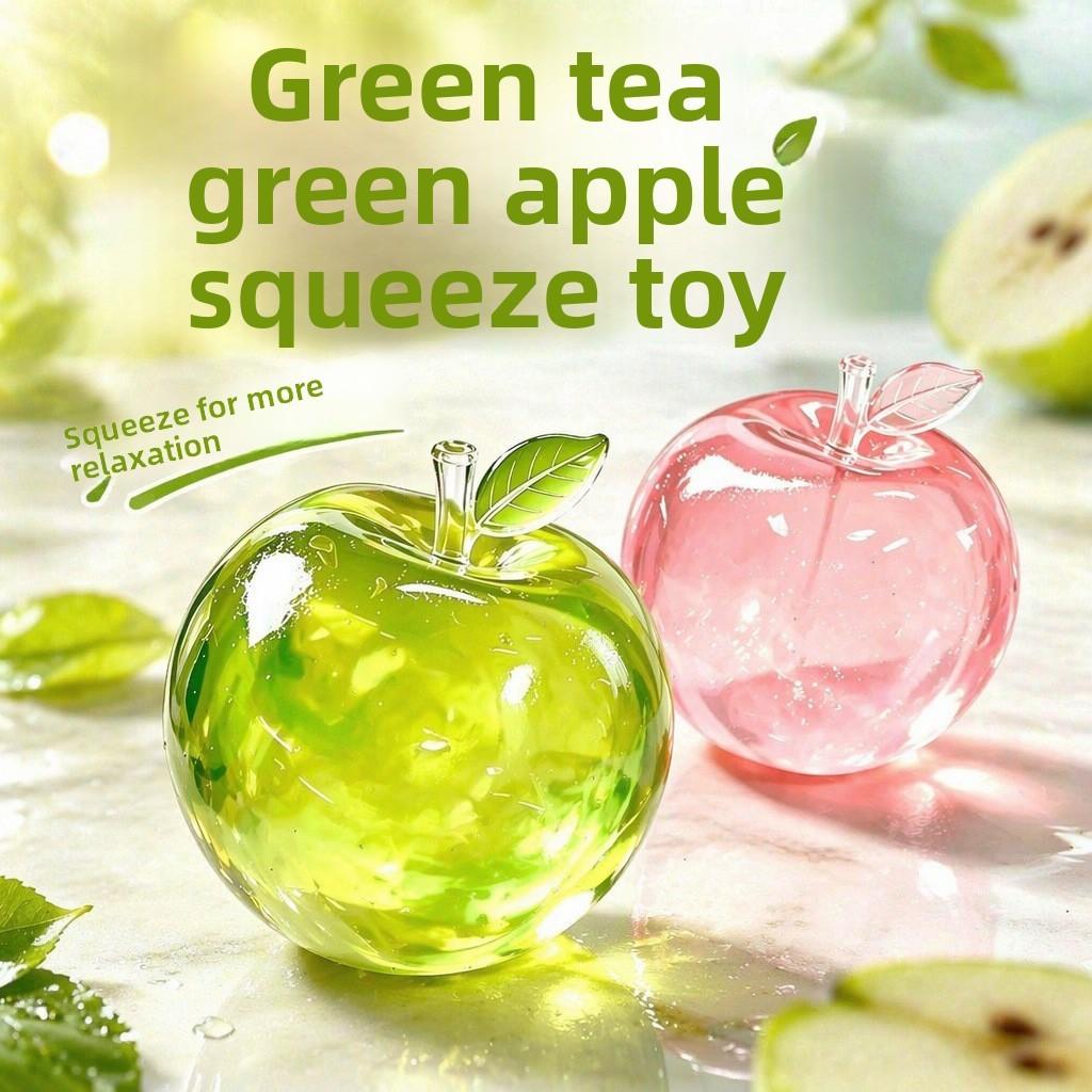 Green Stress Relief Toy With Slow Rebound Tpr For Adults And Kids