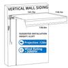 12'x10' Retractable Patio Awning Sun Shade Cover, Outdoor Shelter for Deck with Manual Crank, 120in Projection