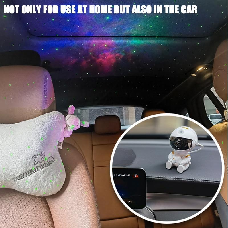 Galaxy Star Projector LED Night Light Starry Sky Astronaut Projectors Lamp For Decoration Bedroom Home Decorative Children Gifts