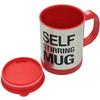Thermal Self-Stirring Coffee/Tea Mug Red 350Ml