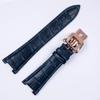 Cinturini per Patek Philippe Serie Nautilus 5711 5712 5980 Vera Pelle di Mucca Cinturino Impermeabile 25mm