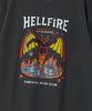 Musinsa Standard [Stranger Things Collaboration] Hellfire Club T-Shirt 3 [Charcoal Grey]