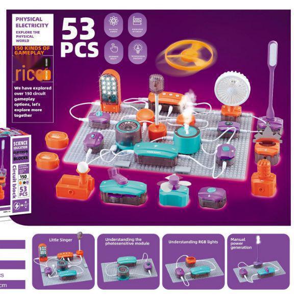 DIY Science Experiment Kit - Electronic Circuit Building Blocks for Primary Students