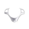 For 2005-2012 BMW 3 Series E90 E92 ABS Matt Black Car Steering Wheel  Frame Cover Trim Sticker Car Accessories para auto
