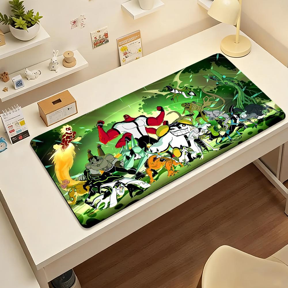 Cartoon BBen Mouse Pad Nonslip Desk Mat PC Laptop Accessories Rubber Office Keyboard Large Gamers Decoracion SBD400x800x2mm