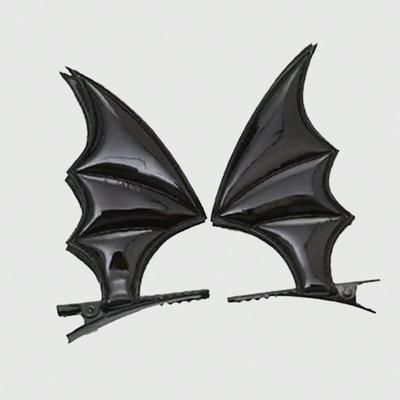 1 paire de pinces à cheveux design ailes de chauve-souris pour femmes, pinces griffes de rue, griffes à cheveux, barrettes à cheveux, Halloween
