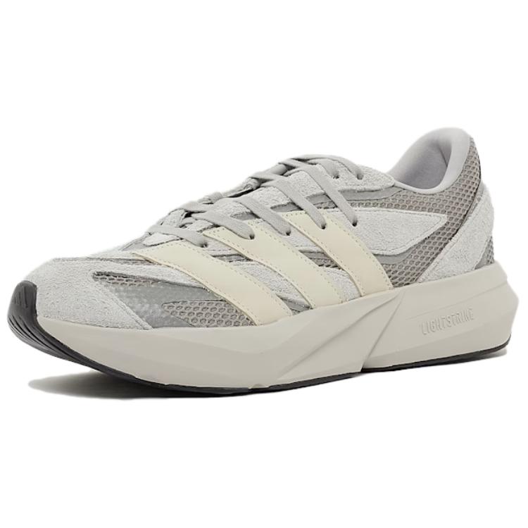 Adidas Lightblaze Grey Off White Unisex Sneakers Grey-Two Grey-Three JQ9973