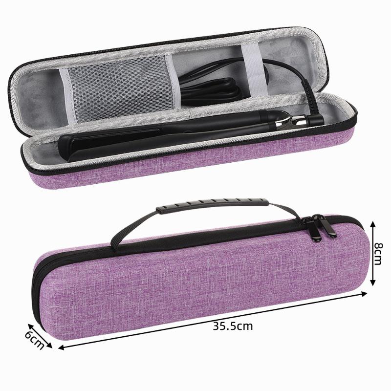 Tragbare Eva Haarglätter Aufbewahrungstasche Lockenstab Haarwickler Aufbewahrungstasche Wasserdichte Tragetasche Organizer Haarpflegegeräte