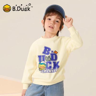 B.Duck Boys' Cartoon Crewneck Sweatshirt