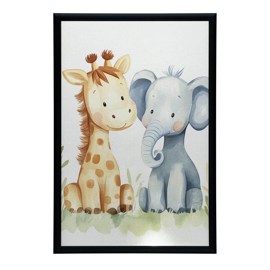 Plakat Przyjaciele Z Dżungli Plakat Przyjaciele Z Dżungli, 50X70 Cm, Bez Ramy, Płótno Premium Na Blejtramie