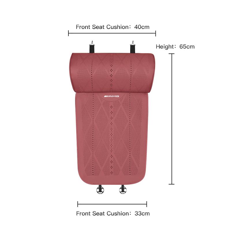 Car Seat Cushion Leg Rest Extender Support Pad Tire Valve Cap For Mercedes Benz AMG GLE GLS CLA CLE GLC CLS GLA W223 W213 W206