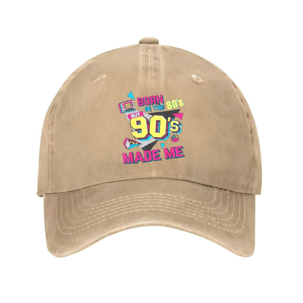 Born in the 90s Made Me Retro 80s Style Baseball Cap Vintage Adjustable Cotton Dad Hat