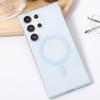Frameless Magnetic Case for Samsung S23/S24/S25/S26 Ultra - Frosted, Large Hole Design