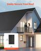 Roll Roofing, 15 X 20 Ft, 45 Mil EPDM Rubber Roofing, Long Lifespan & Weather-resistant, Withstands Harsh Temperatures, Flexible & Easy Installation,