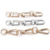 5-10pcs/Lot Lobster Clasp Hooks Spring Buckles Dog Chain Snap Hook Key Ring Swivel Connector Carabiner Handbag Belt Strap Clasp