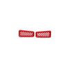 For Toyota RAV4 - Glossy Red trument L&R Air Outlet Vent Frame Trim