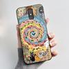 Cute Cartoon Case For ZTE Blade A32 Coque Capa Printing Shell Fundas BladeA32 Protective Cover Soft Silicone Black Casing Covers