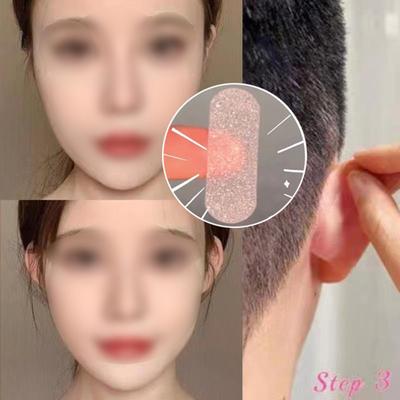 30Pcs/Set Ear Stickers Soft Correct Shape Breathable Elf Veneer Ears Correction Vertical Stand Stickers for Female