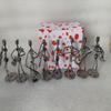 Retro Ironwork Band Ornament Metal Electroplating Mini Music Minimalist Guitar Violin Decoration Handicraft Classical Gift
