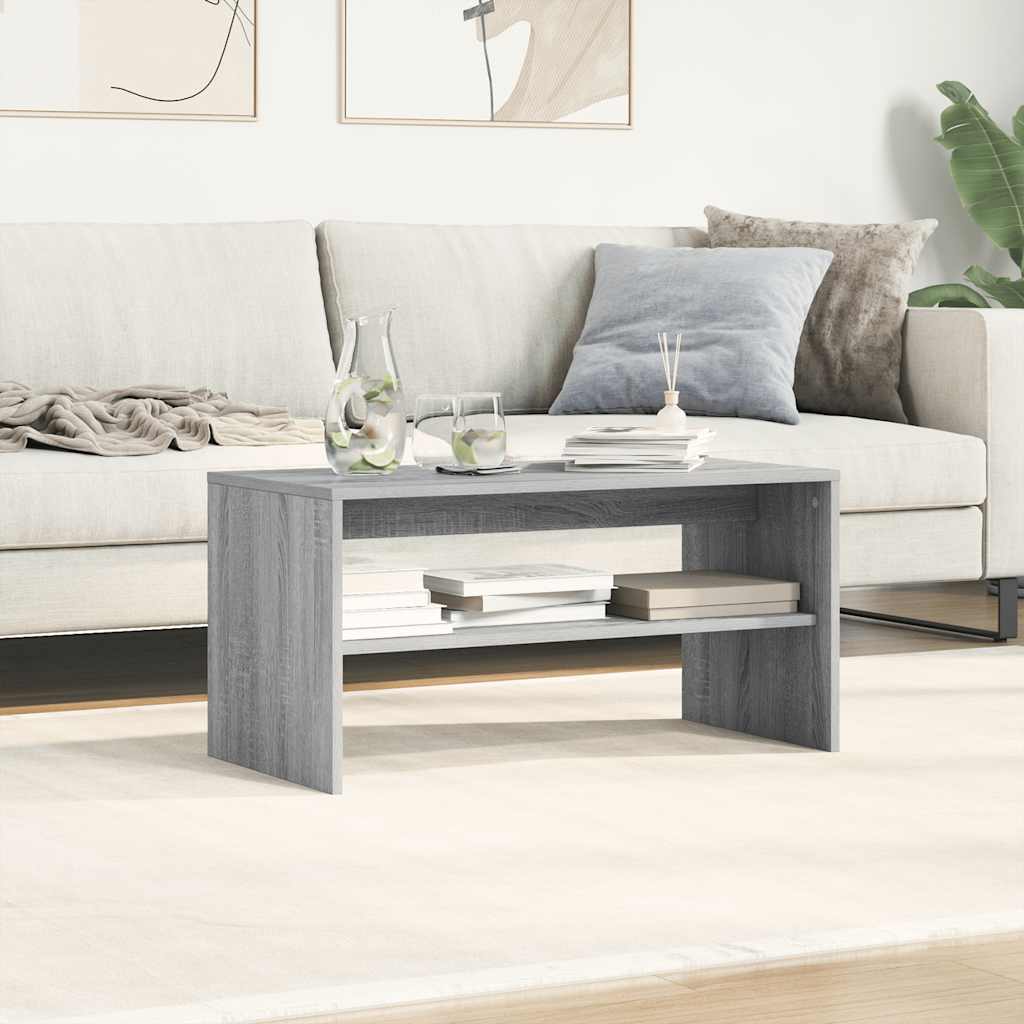 TV Stand Cabinet, Grey Sonoma Oak, 80X40X40 Cm